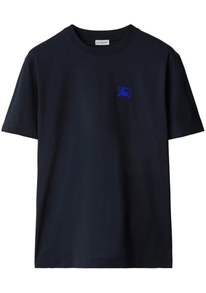 Burberry EDK-embroidered cotton T-shirt - Blue