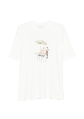 Drôle De Monsieur Fleuriste T-shirt - White