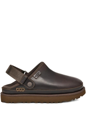 UGG back-strap leather flat pumps - IWD