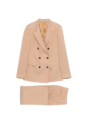 Tagliatore pinstripe suit tailoring - Neutrals