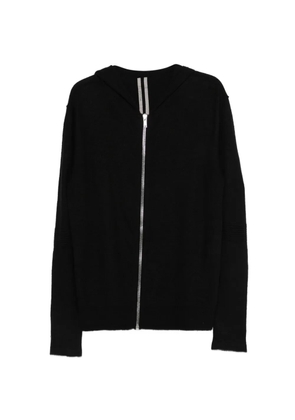 Rick Owens zip-up hoodie - Black