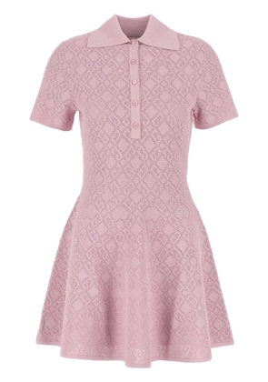 Givenchy monogram-jacquard dress - Pink