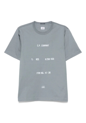 C.P. Company typographic-logo jersey T-shirt - Blue