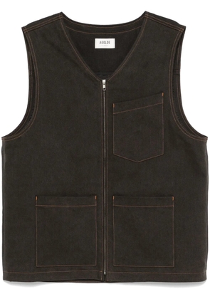 AGOLDE Ogden vest - Brown
