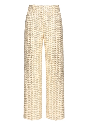 Valentino Garavani Optical trousers - Gold