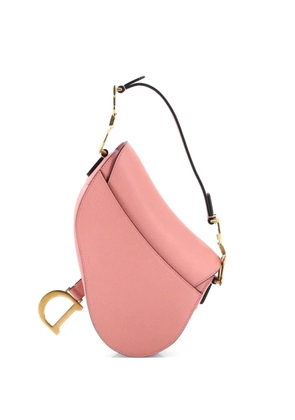 Christian Dior Pre-Owned Saddle Handbag Leather Mini shoulder bag - Pink
