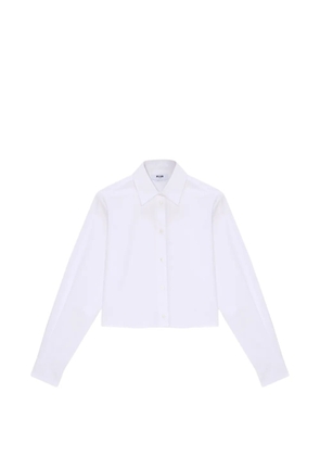 MSGM collared shirt - White