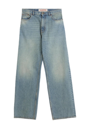 Valentino Garavani belt-loops jeans - Blue