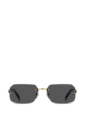 Marc Jacobs Eyewear rimless geometric sunglasses - Gold