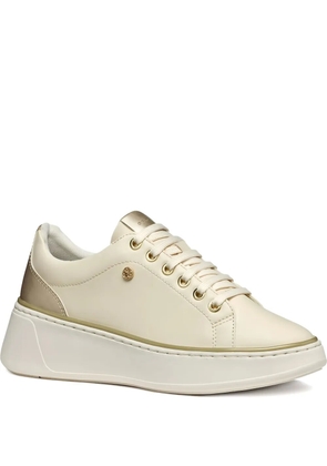 Geox Sunnetty lace-up platform sneakers - Neutrals