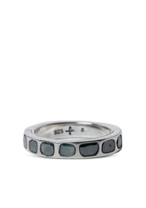 Parts of Four Sistema blue-diamond ring - Silver