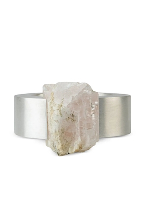 Parts of Four Crescent gemstone-embellished bracelet - Silver