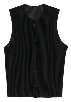 Homme Plissé Issey Miyake Tailored Pleats 1 waistcoat - Black