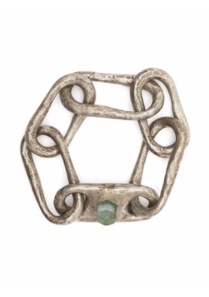 Parts of Four Roman Large Link bracelet - Silver