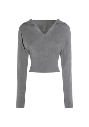 Rick Owens ribbed T-shirt - Grey