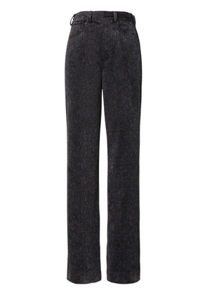 Tory Burch wide-leg corduroy trousers - Grey