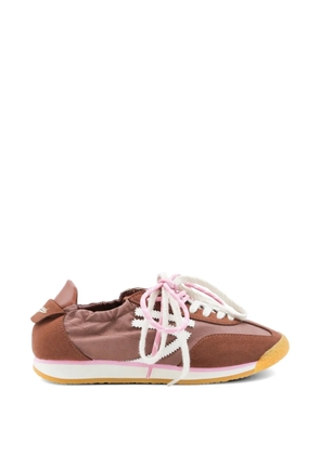Puraai logo-detail sneakers - Brown