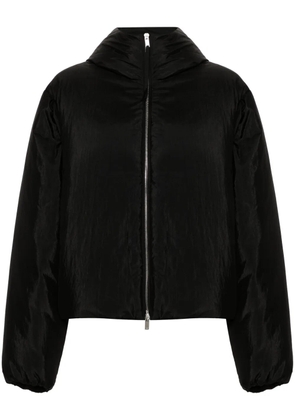 Jil Sander hooded puffer jacket - Black