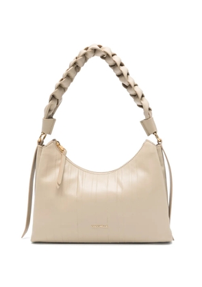 Coccinelle Boheme braided-handle shoulder bag - Neutrals
