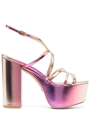 Stuart Weitzman Barelythere 145mm platform sandals - Pink