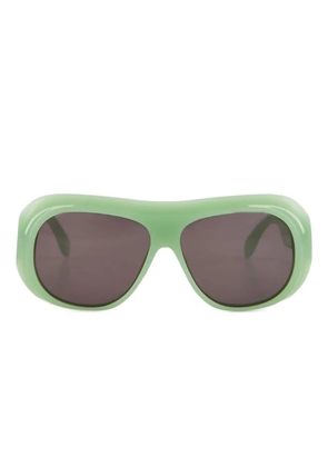 Palm Angels Eyewear oversize-frame sunglasses - Green