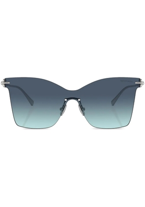 Tiffany & Co Eyewear cat-eye frame sunglasses - Silver