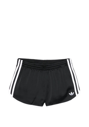 adidas three-stripe shorts - Black