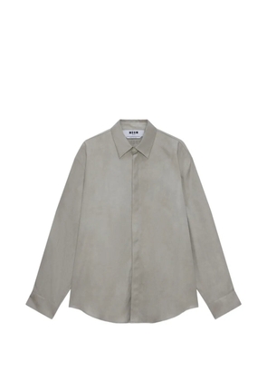 MSGM buttoned shirt - Grey