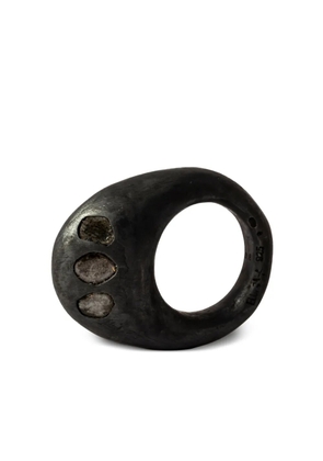 Parts of Four Tall Mountain diamond ring - Black