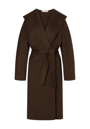 Alberta Ferretti wool-cashmere coat - Brown