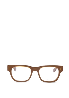 Alexander McQueen Eyewear square-frame glasses - Brown