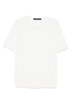 SAPIO fine-knit T-shirt - Neutrals