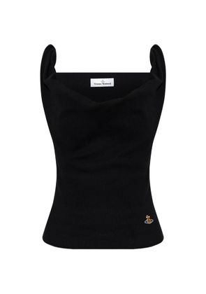 Vivienne Westwood Anna strap top - Black