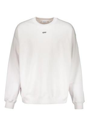 Off-White long-sleeve print sweatshirt