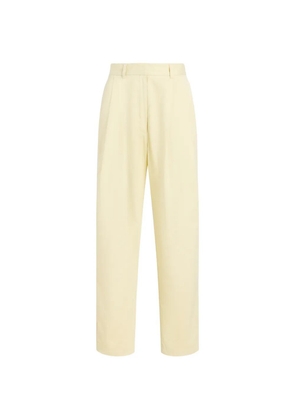 Proenza Schouler White Label Taya pleated trousers - Yellow