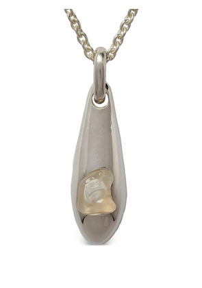 Parts of Four Chrysalis pendant necklace - Silver