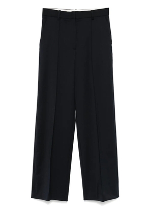 Maje piped-trim tailored trousers - Blue