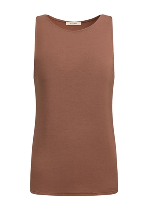 12 STOREEZ sleeveless tank top - Brown