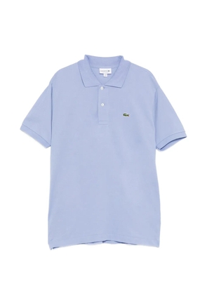 Lacoste logo-patched short-sleeve polo shirt - Purple