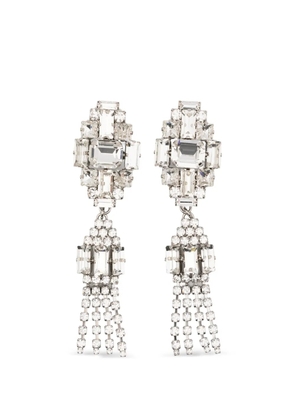 Alessandra Rich tassel bijoux earrings - Silver
