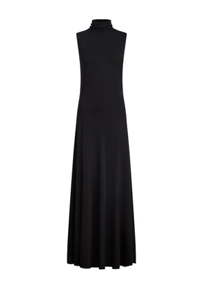 12 STOREEZ turtleneck maxi dress - Black
