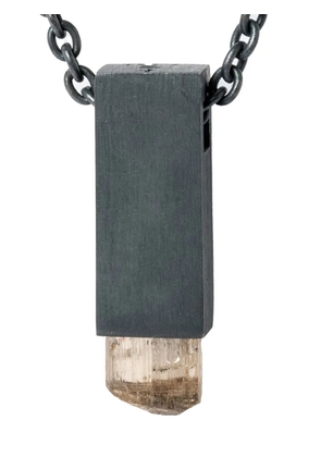 Parts of Four Talisman Cuboid necklace - Black