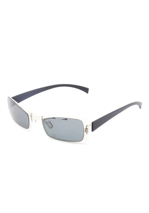 MARCUS rectangle-frame glasses - White