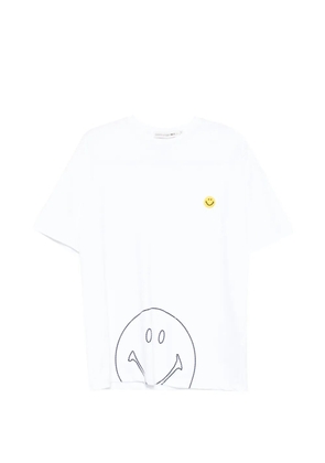 Joshua Sanders X Smiley Outline logo T-shirt - White