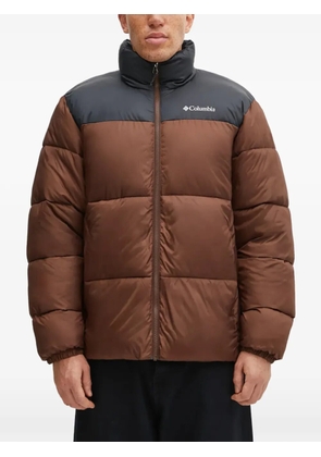 Columbia Puffect™ padded zip-fastening jacket - Brown