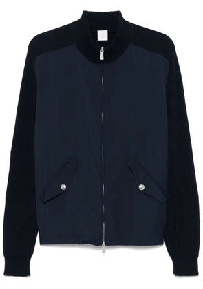 Eleventy panelled jacket - Blue