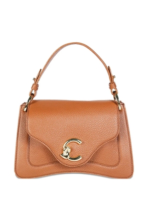 Coccinelle C-Me logo-hardware tote bag - Brown