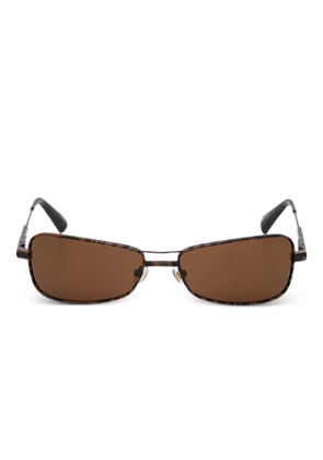 Jacquemus Statzione sunglasses - Brown