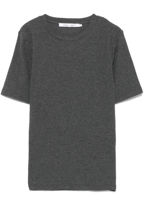 SAMSOE SAMSOE fine ribbbed T-shirt - Grey