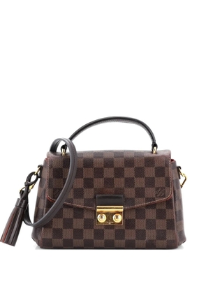 Louis Vuitton Pre-Owned Croisette Handbag Damier crossbody bag - Brown